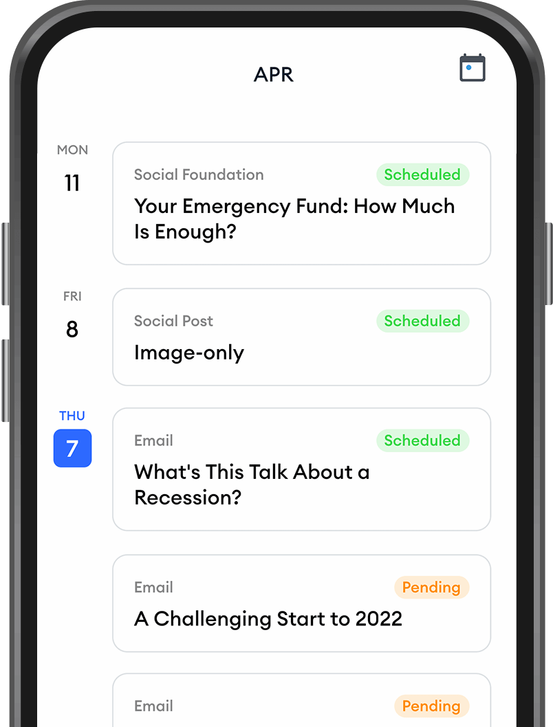 FMG Mobile Content Dashboard
