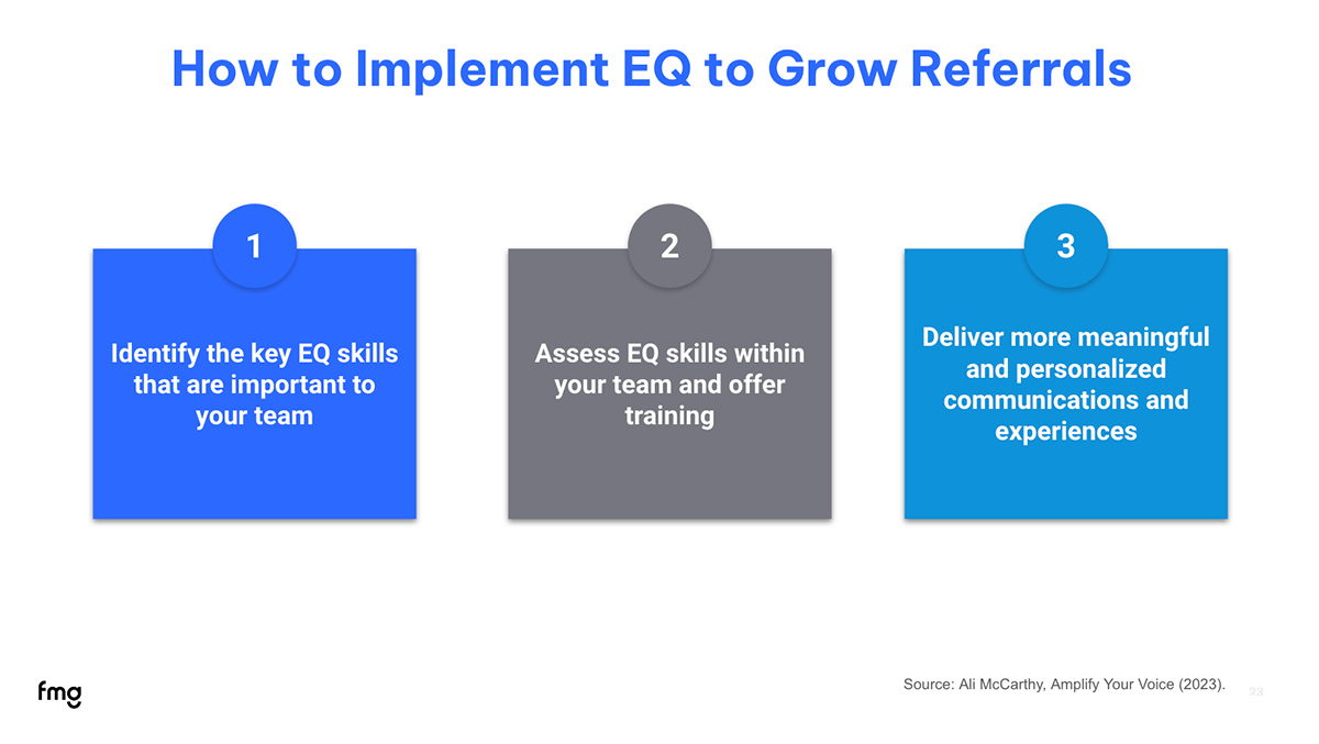 How to Implement Emotional Intelligence To Grow Referrals [25:26]